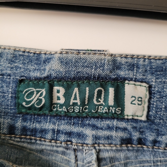 Y2K Mall Goth Punk Grunge Denim And Plaid Tweed Corset Waist Miniskirt Medium - Picture 5 of 12